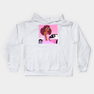 pretty in pink Kids Hoodie